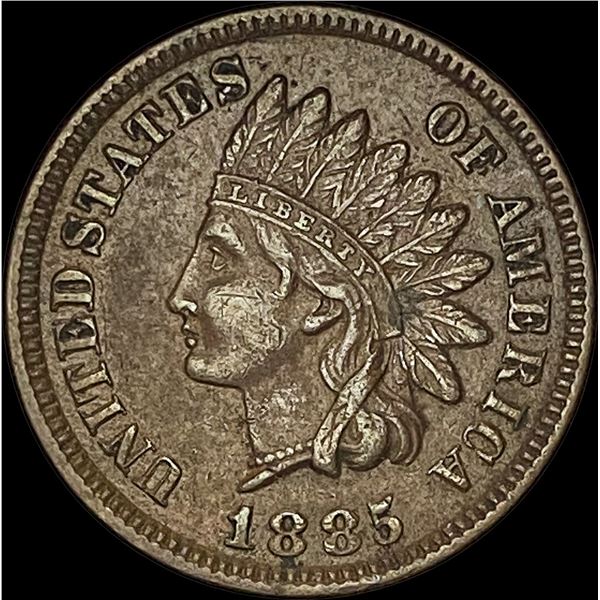 1885 Indian Head Cent CHOICE AU CHOICE AU
