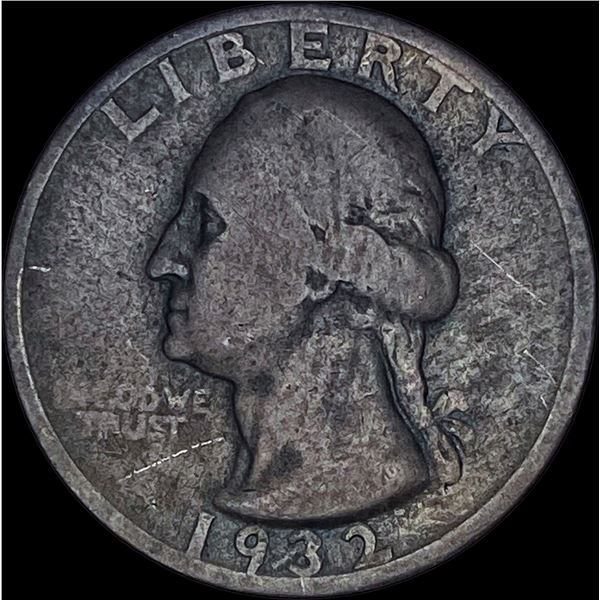 1932-S Silver Washington Quarter LIGHTLY  CIRCULATED