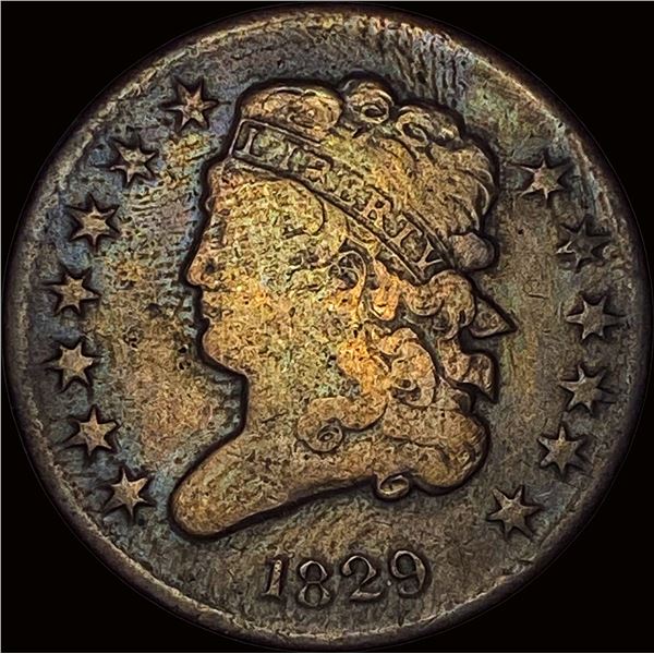 1829 Classic Head Half Cent NICELY CIRCULATED