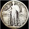 Image 1 : 1921 Standing Liberty Silver Quarter NEARLY  UNC