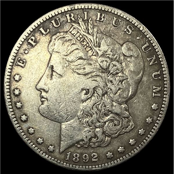 1892-S Silver Morgan Dollar LIGHTLY  CIRCULATED