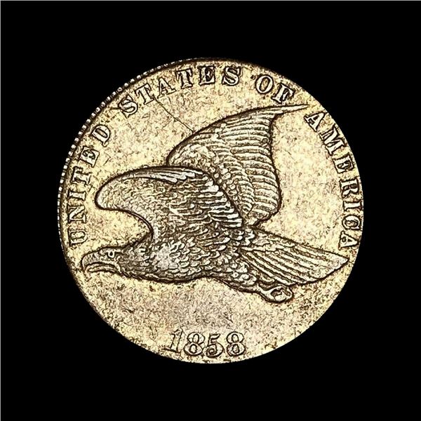 1858 Flying Eagle Cent CLOSELY UNCIRCULATED