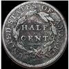 Image 2 : 1809 Classic Head Half Cent NICELY CIRCULATED