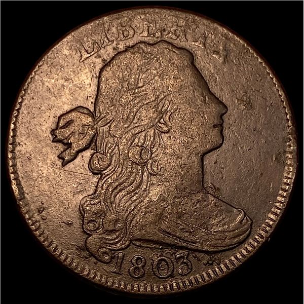 1803 Draped Bust Large Cent LIGHTLY  CIRCULATED