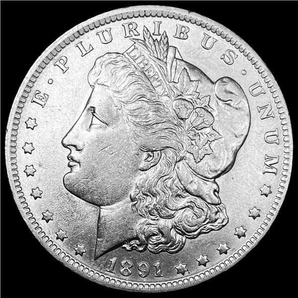 1891-O Silver Morgan Dollar CLOSELY  UNCIRCULATED