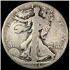 Image 1 : 1921-S Walking Liberty Half Dollar NICELY  CIRCULATED