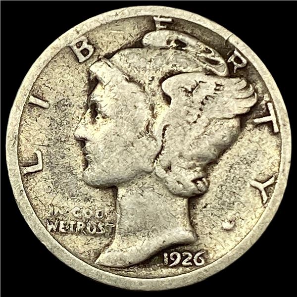 1926-S Mercury Dime LIGHTLY CIRCULATED