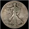 Image 1 : 1921-S Walking Liberty Half Dollar NICELY  CIRCULATED