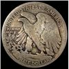 Image 2 : 1921-S Walking Liberty Half Dollar NICELY  CIRCULATED