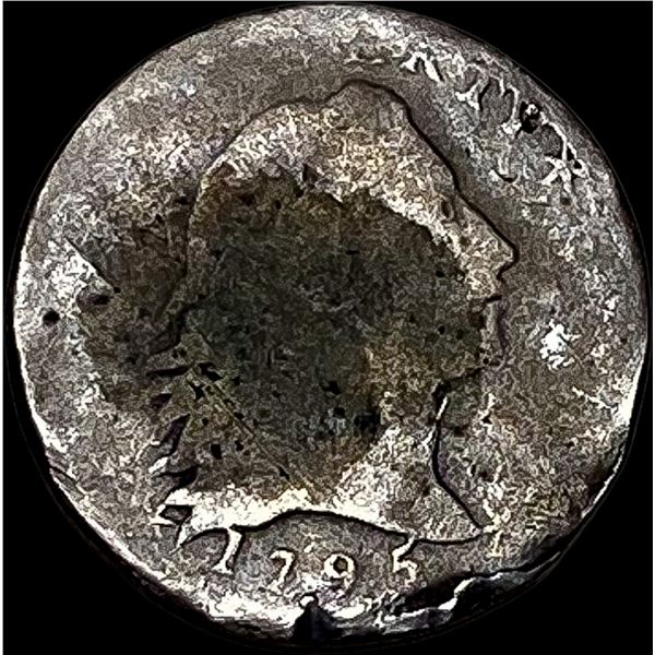 1795 Flowing Hair Half Dime NICELY CIRCULATED