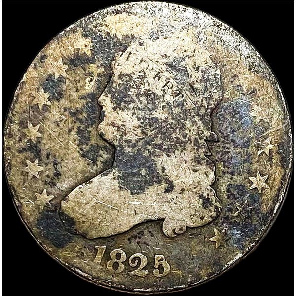 1825 Capped Bust Quarter NICELY CIRCULATED