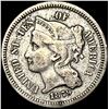 Image 1 : 1879 Nickel Three-Cent Piece LIGHTLY  CIRCULATED
