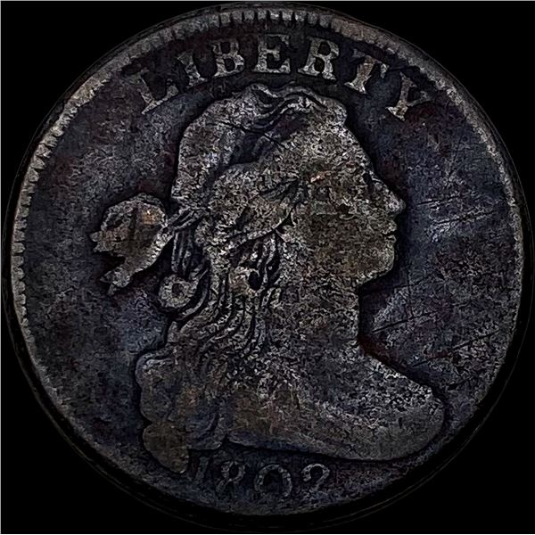 1802 Draped Bust Large Cent NICELY CIRCULATED