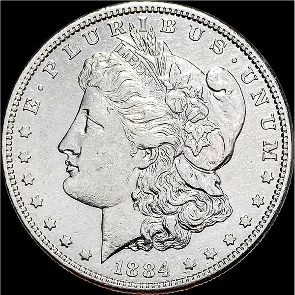 1884-S Silver Morgan Dollar CLOSELY UNCIRCULATED