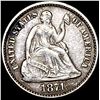 Image 1 : 1871 Seated Liberty Half Dime CLOSELY  UNCIRCULATED