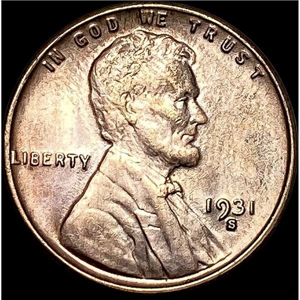1931-S Lincoln Wheat Cent UNCIRCULATED