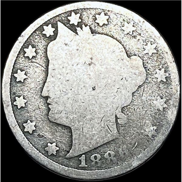 1886 Liberty Head Nickel NICELY CIRCULATED