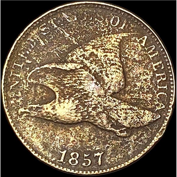 1857 Flying Eagle Cent LIGHTLY CIRCULATED