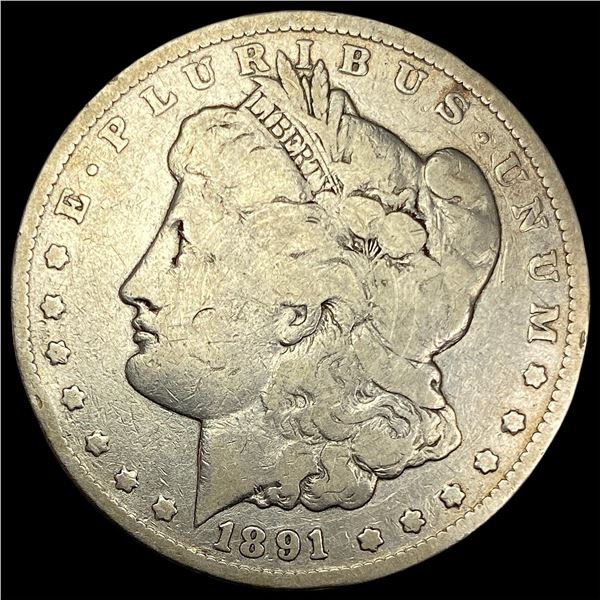 1891-CC Silver Morgan Dollar NICELY  CIRCULATED