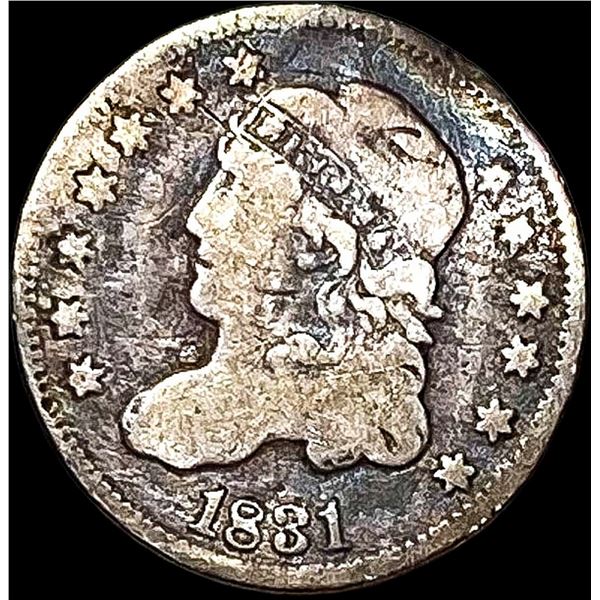 1831 Capped Bust Half Dime NICELY CIRCULATED