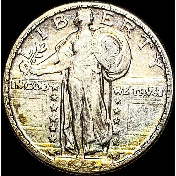 1924-D Standing Liberty Quarter NEARLY  UNCIRCULATED