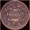 Image 2 : 1852 Braided Hair Large Cent CLOSELY  UNCIRCULATED