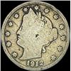 1912-S Liberty Head Nickel NICELY CIRCULATED