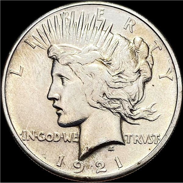 1921 Silver Peace Dollar CLOSELY UNCIRCULATED