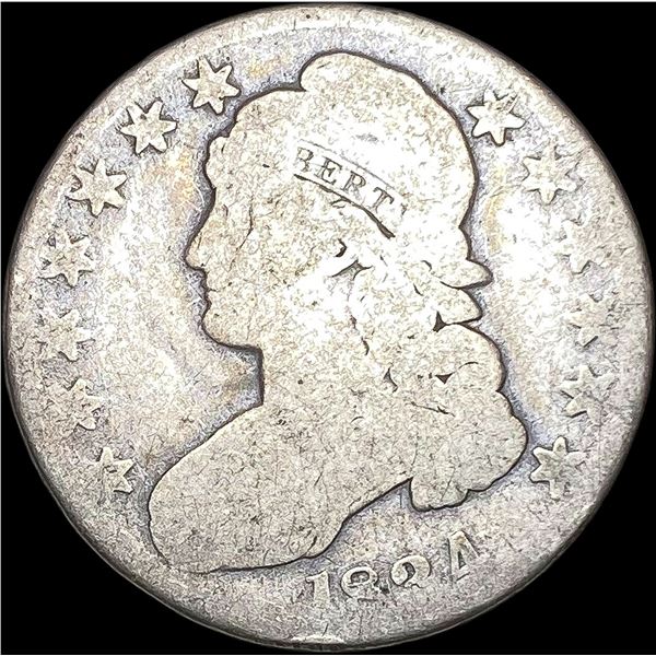 1834 Capped Bust Half Dollar NICELY CIRCULATED