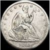 1861-S Seated Liberty Half Dollar NEARLY UNCIRCULATED