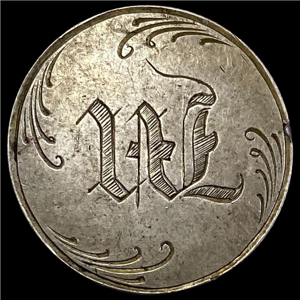 No Motto Love Token Unique Coin HIGH GRADE