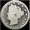 1886 Liberty Head Nickel NICELY CIRCULATED