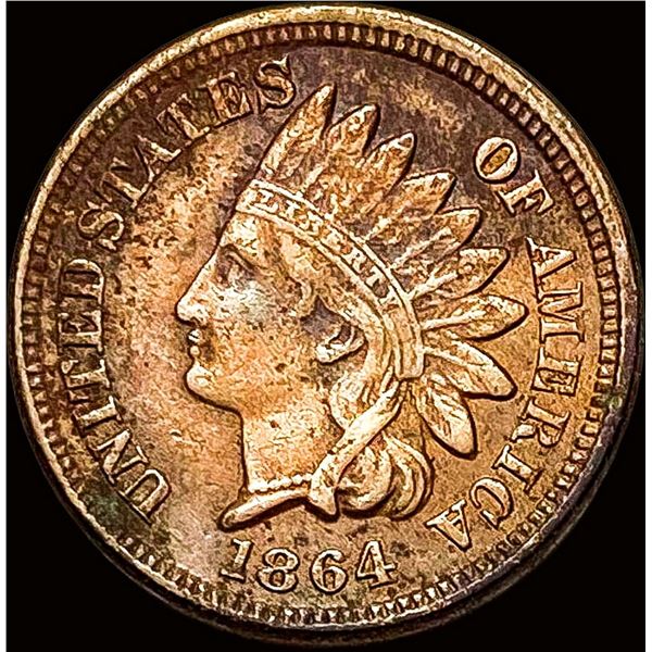 1864 Bronze Indian Head Cent LIGHTLY CIRCULATED