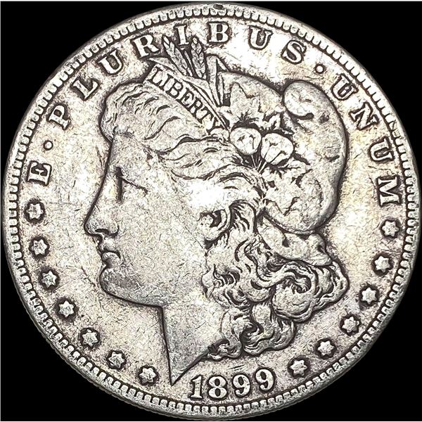 1899-S Silver Morgan Dollar LIGHTLY CIRCULATED