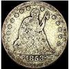 1853 Arrows/Rays Seated Liberty Quarter  NICELY CIRCULATED