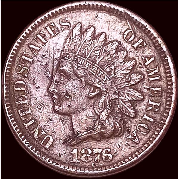 1876 Indian Head Cent HIGH GRADE