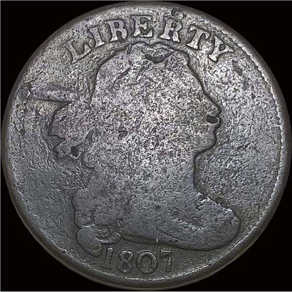1807 Draped Bust Large Cent NICELY CIRCULATED