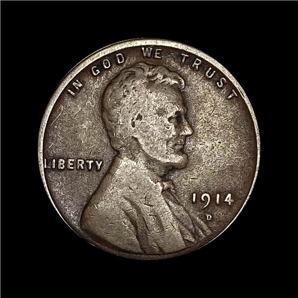 1914-D Lincoln Wheat Cent NICELY CIRCULATED
