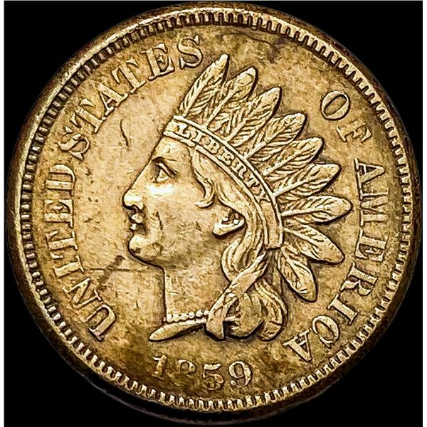 1859 Indian Head Cent CLOSELY UNCIRCULATED