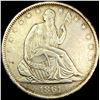 1861-O Seated Liberty Half Dollar NEARLY UNCIRCULATED