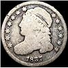 1837 Capped Bust Dime NICELY CIRCULATED
