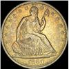 1860-O Seated Liberty Half Dollar CLOSELY  UNCIRCULATED