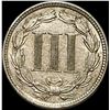 Image 2 : 1881 Nickel Three-Cent Piece CHOICE AU