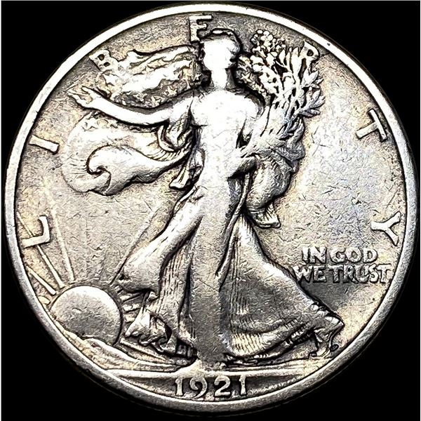 1921-D Walking Liberty Half Dollar NICELY  CIRCULATED