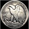 Image 2 : 1921-D Walking Liberty Half Dollar NICELY  CIRCULATED