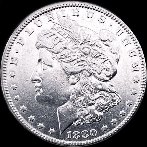 1880 Morgan Silver Dollar CLOSELY UNCIRCULATED