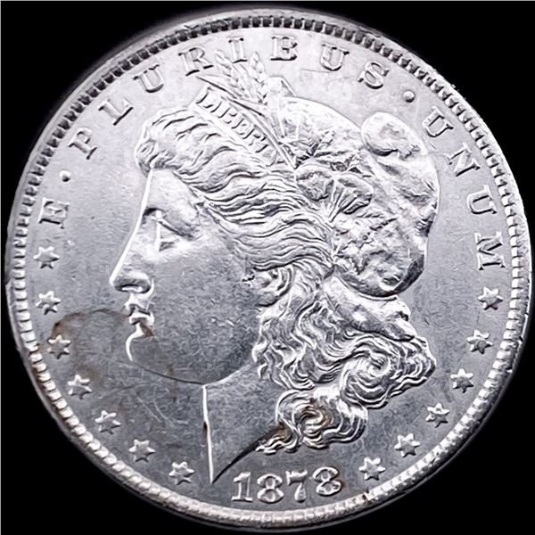 1878 Silver Morgan Dollar CLOSELY UNCIRCULATED