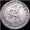 Image 1 : 1854 Arrows Seated Liberty Quarter CLOSELY UNCIRCULATED