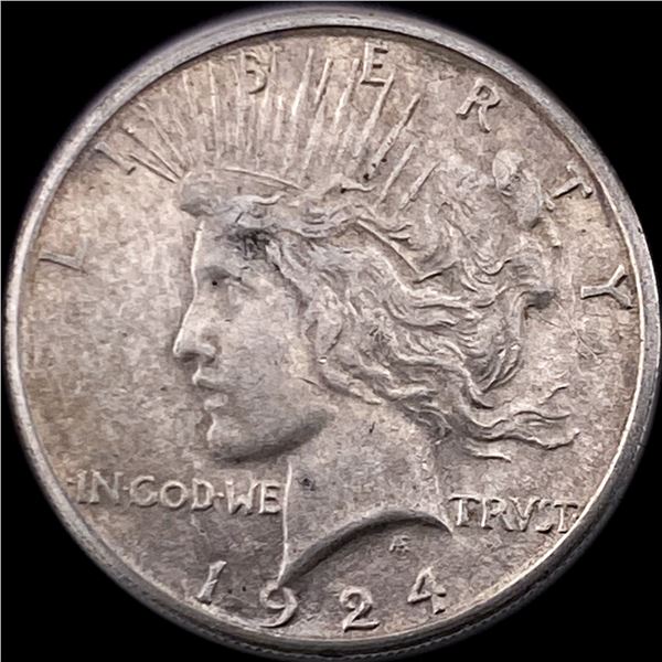 1924 Peace Silver Dollar CLOSELY UNCIRCULATED