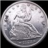 1873 Arrows Seated Liberty Half Dollar NEARLY UNCIRCULATED